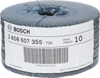 Bosch專用砂布輪 X551，80 目。